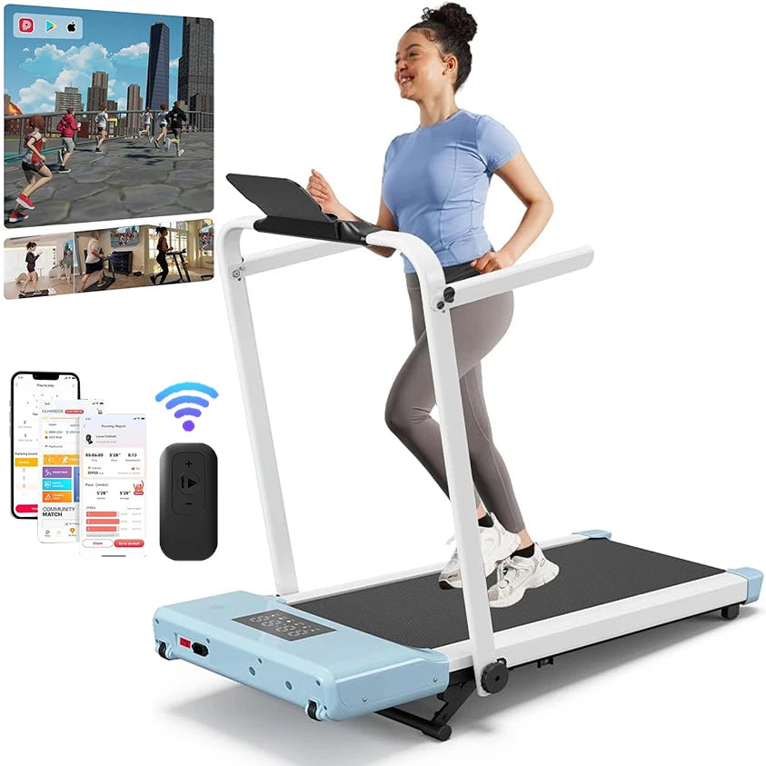 Superun Walking Pad Treadmill Under Desk With 9 Percent Incline