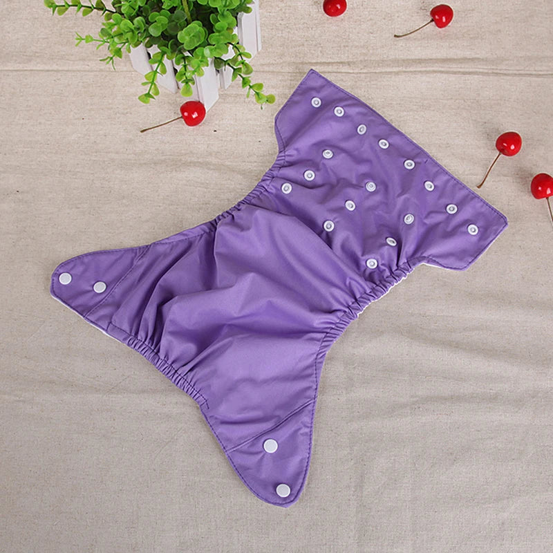 Baby Training Pants Buttons Diaper Underwear Washable Breathable Cotton
