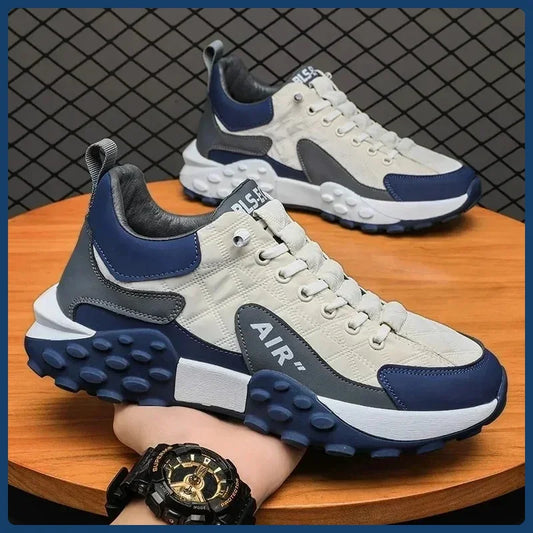2025 New Men Casual Platform Sneakers Plus Size 43 44