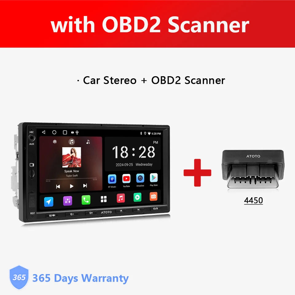 ATOTO Android Car Stereo A5L CarPlay Compatible High Resolution