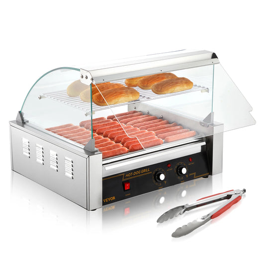 SucceBuy Commercial Hot Dog Roller Sausage Maker Electric Grill