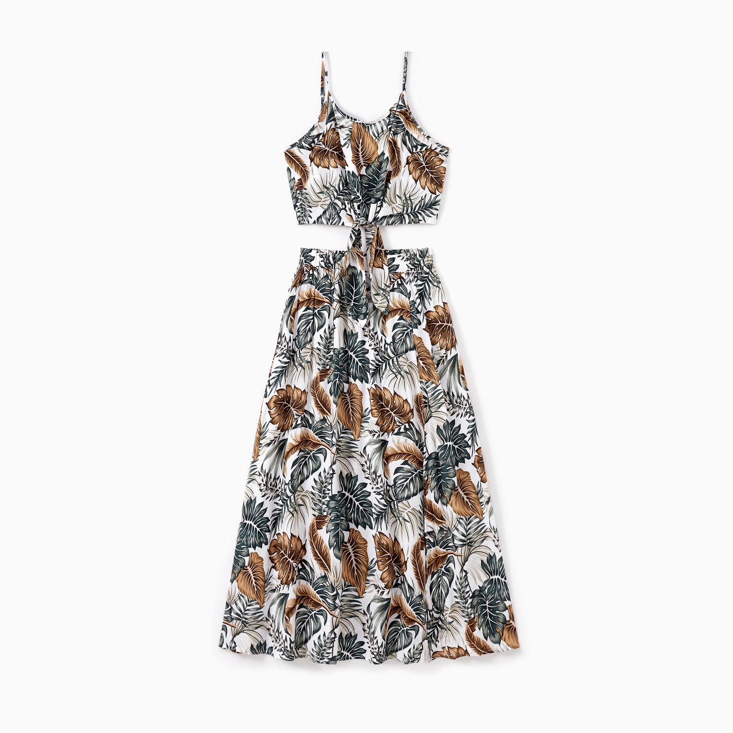 PATPAT Family Matching Sets Leaf Pattern Beach Shirt Co Ord