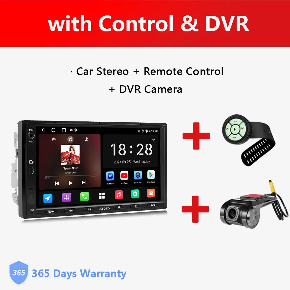 ATOTO Android Car Stereo A5L CarPlay Compatible High Resolution