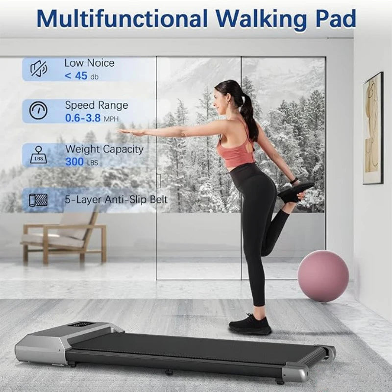 NONE 2.5 HP Home Treadmill For Walking And Running Fitness