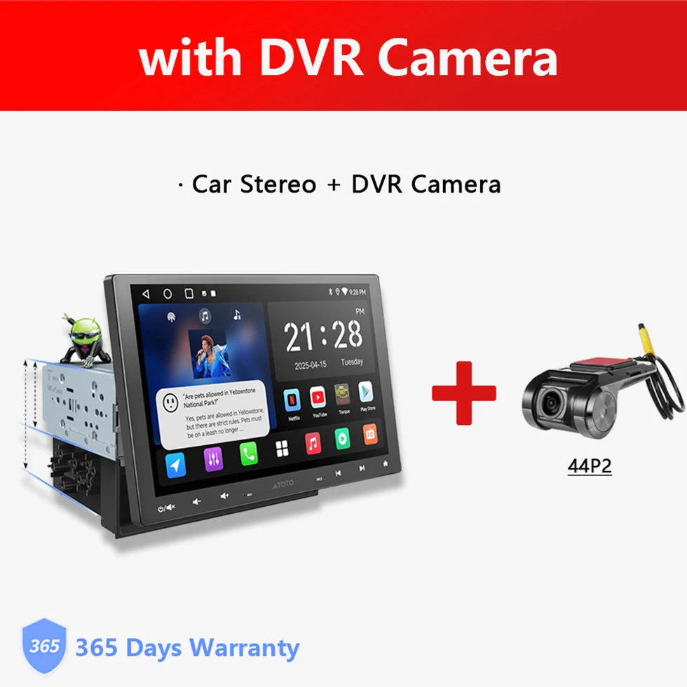 ATOTO Android Car Stereo Head Unit 1Din/2Din With Floating Screen