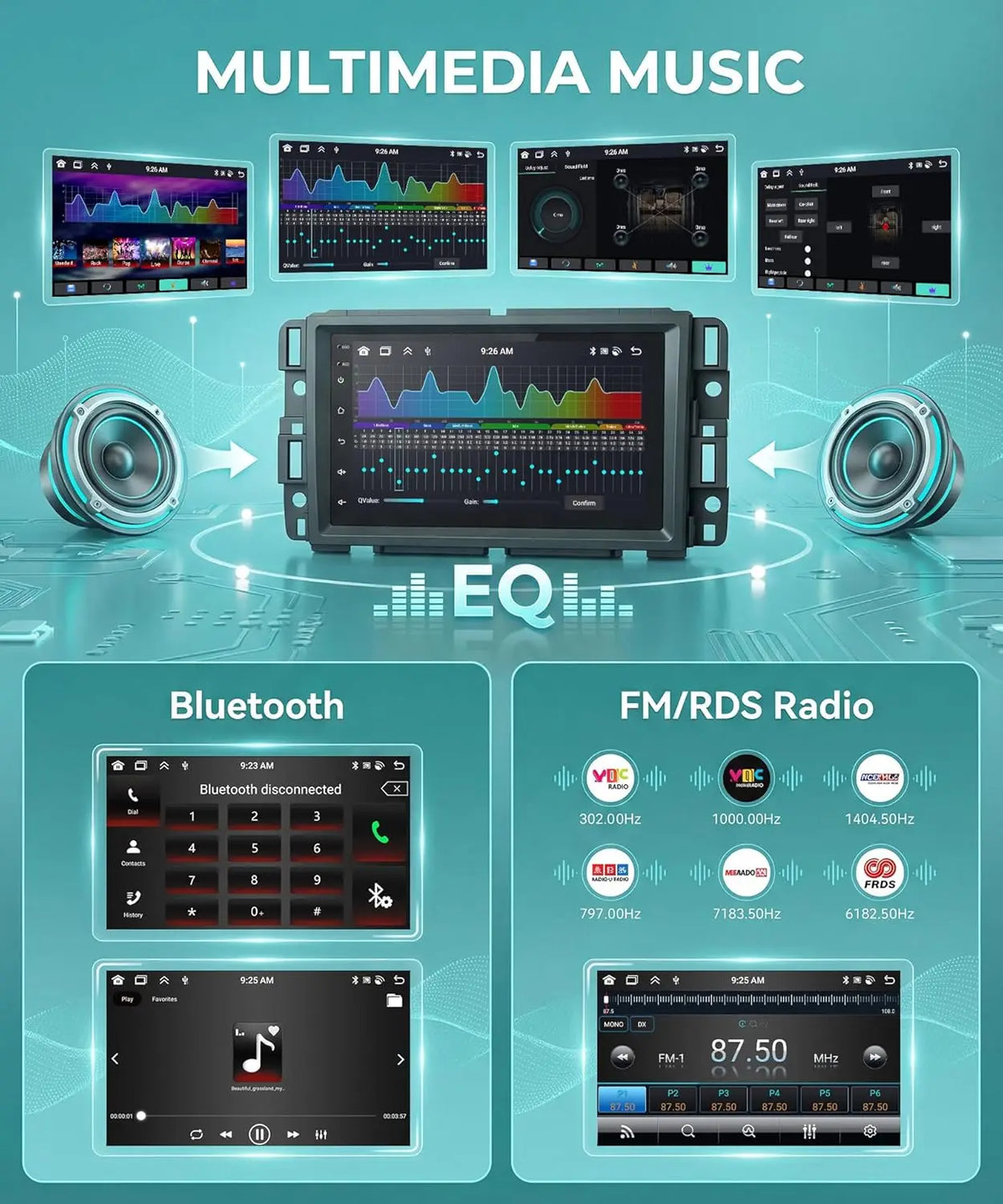 Android 13 Car Stereo With Wireless Carplay And Gps Navigation