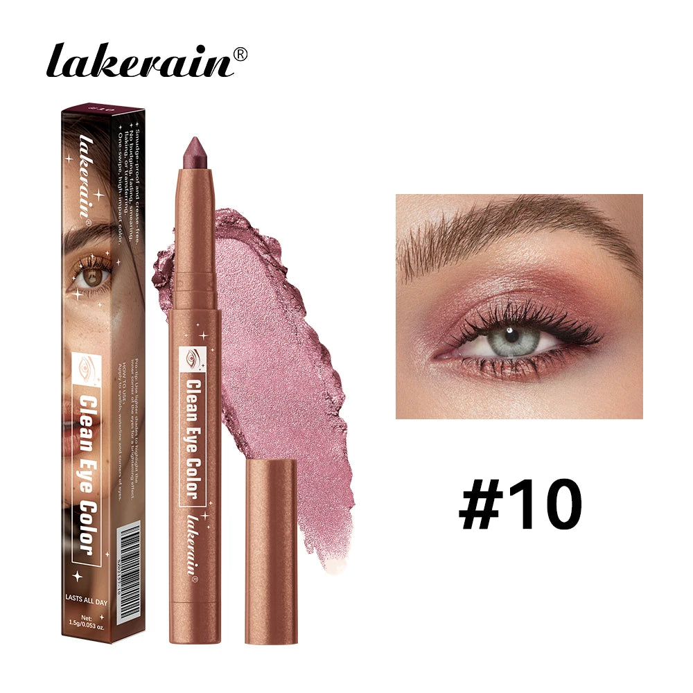 Lakerain Eyeshadow Pencil Long Lasting Smudge Resistant Liner