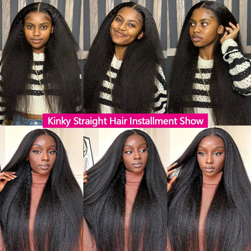 Queenlike Remy 12A Kinky Straight Human Hair Bundles for Weaving Premium Quality