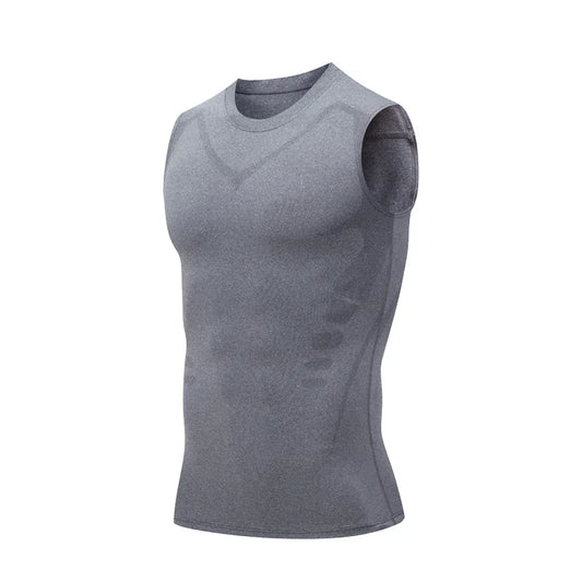 Ionic Shaping Vest for Men Shapewear Compression Tank Top