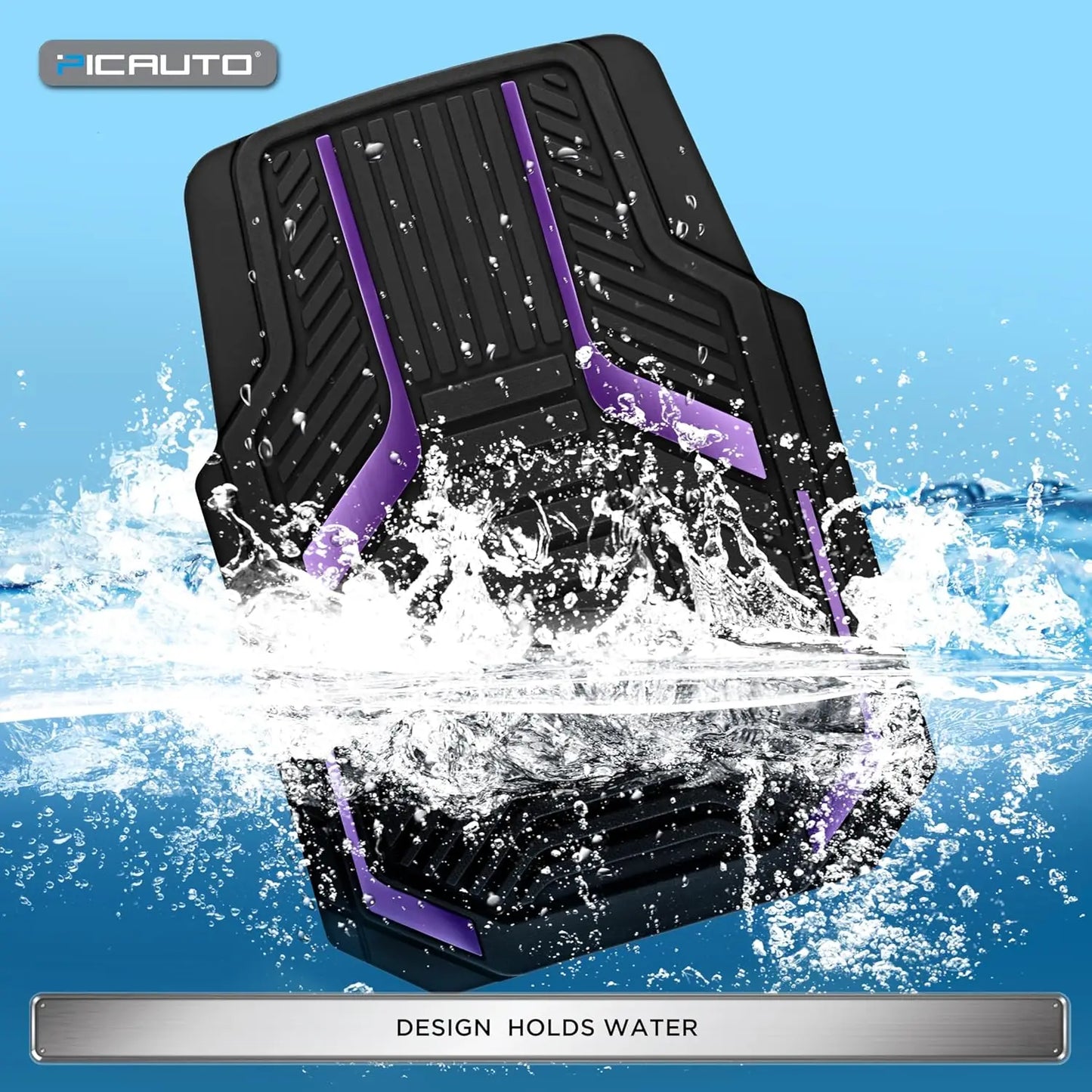 Heavy Duty Rubber Floor Mats For SUV Sedan Van Premium