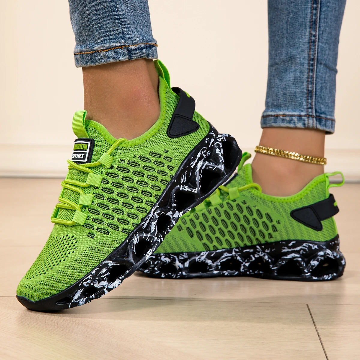 Breathable Air Mesh Running Shoes for Men and Women