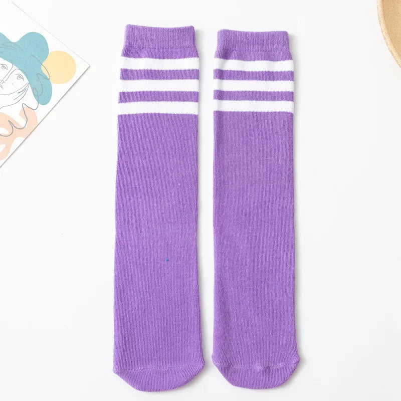 Knee High Unisex Kids Socks For School Uniforms Everyday
