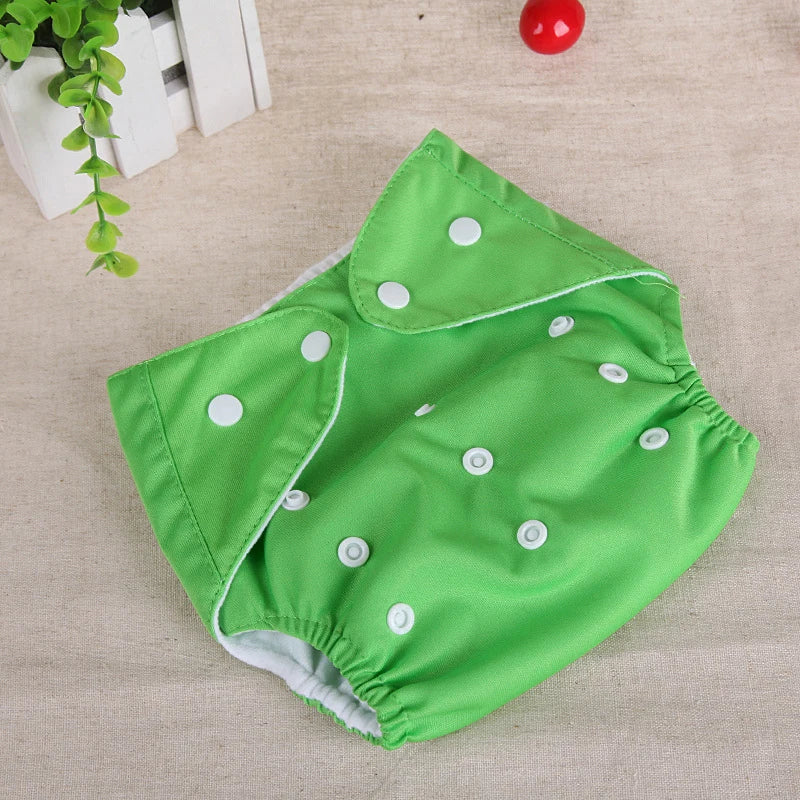 Baby Training Pants Buttons Diaper Underwear Washable Breathable Cotton