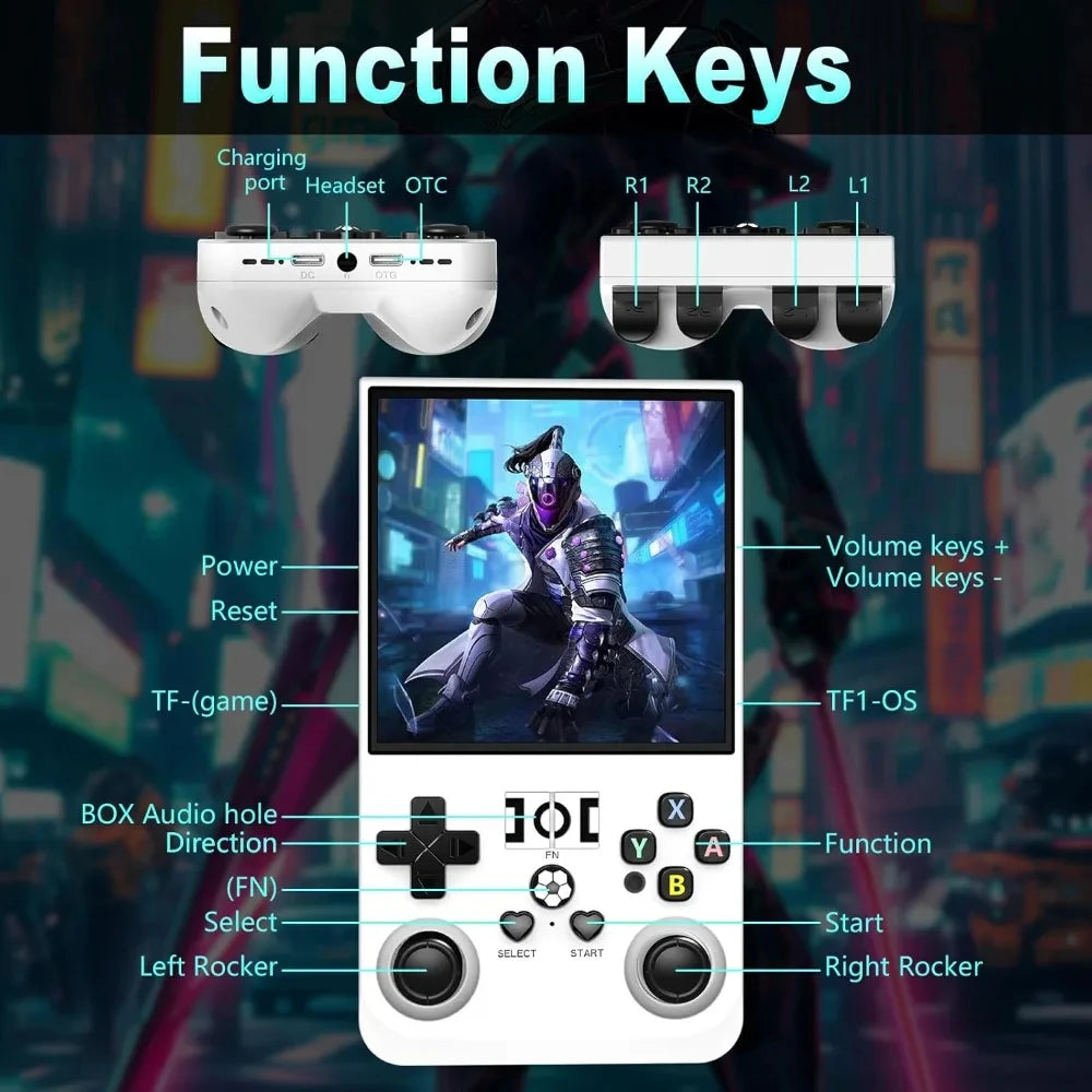 AISLP R36MAX Handheld Game Console RK3326 Retro Portable