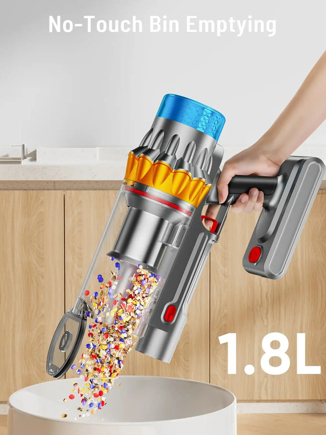 VAKERR X15 Pro 650W Cordless Vacuum Cleaner for Pet Hair