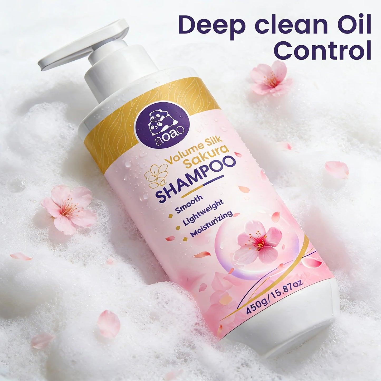 Aoao Sakura Blossom Amino Acid Shampoo For Volumizing Oil Control