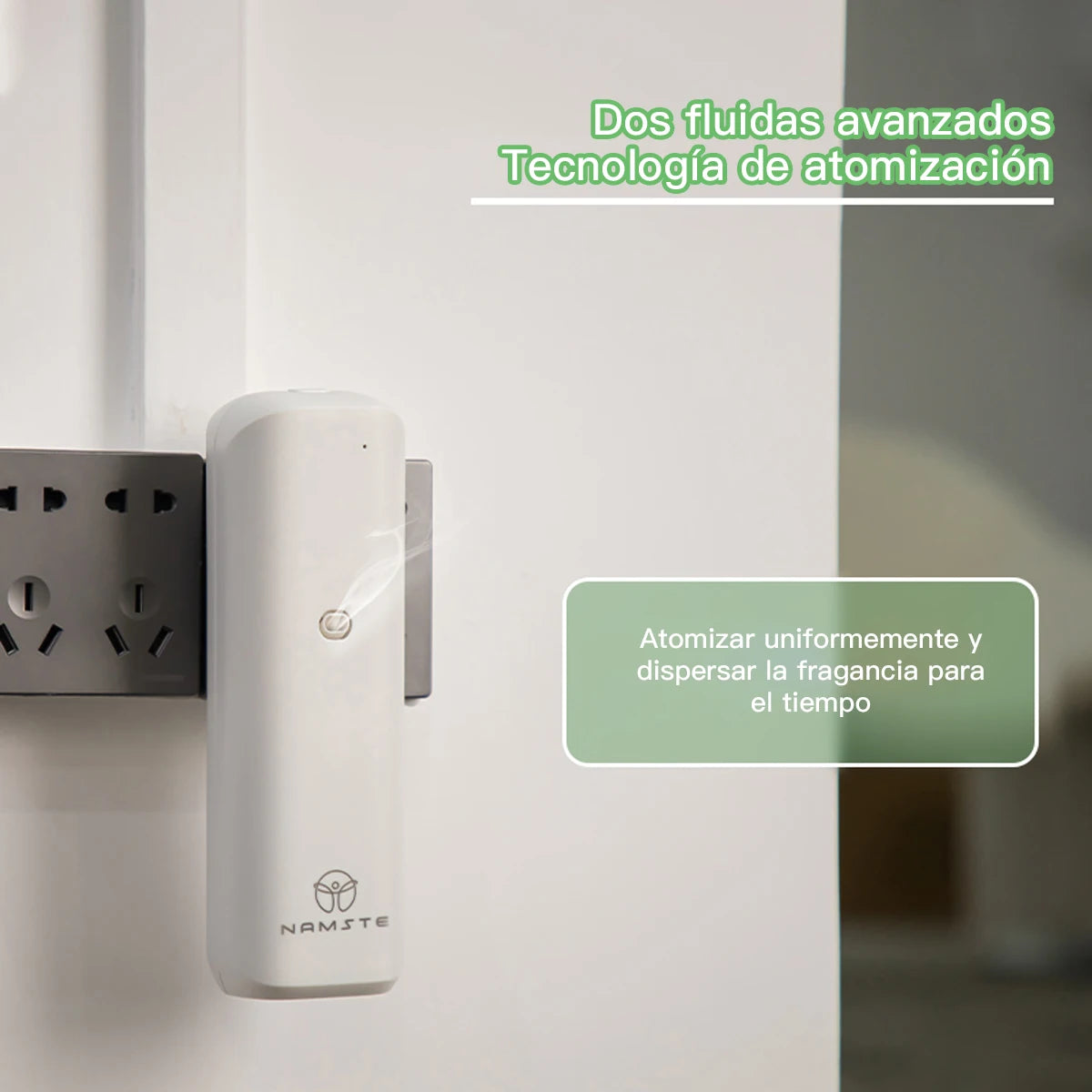 NAMSTEC Plug In Wall Fragrance Diffuser Waterless Smart Air Diffuser
