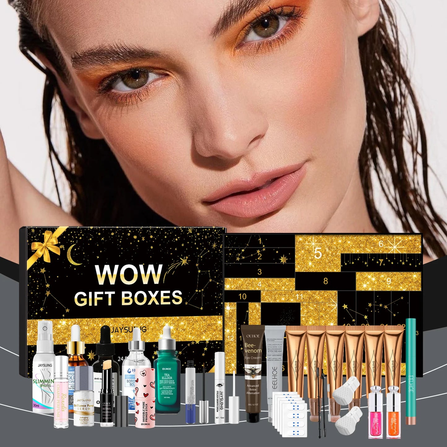 Surprise Girl Makeup Kit Skin Care Facial Set Moisturizing