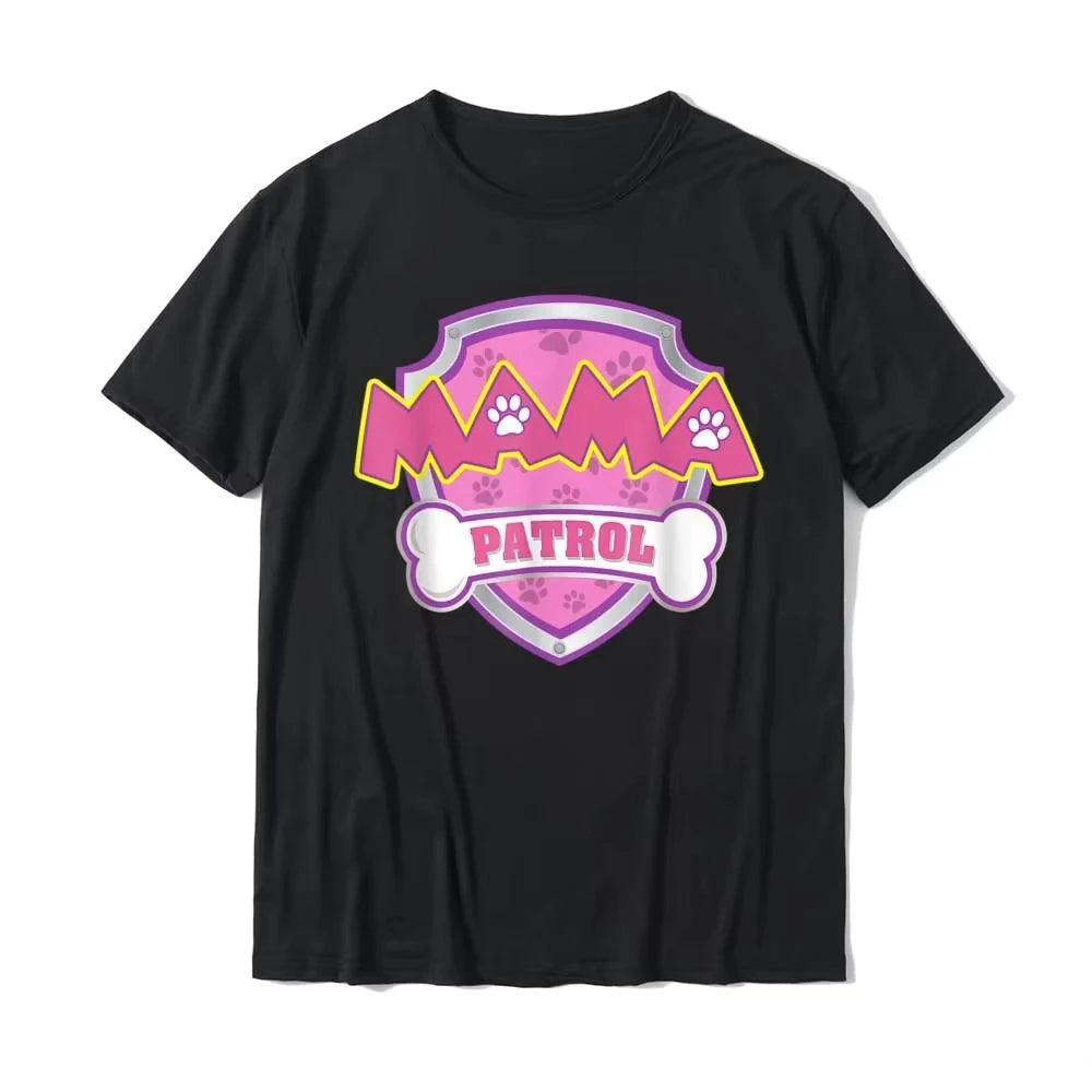 Dog Patrol Shirt Funny Gift T Shirt For Women Cotton