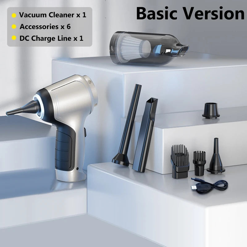 SUITU Wireless Auto Home Vacuum Cleaner Strong Suction Handheld Rechargeable