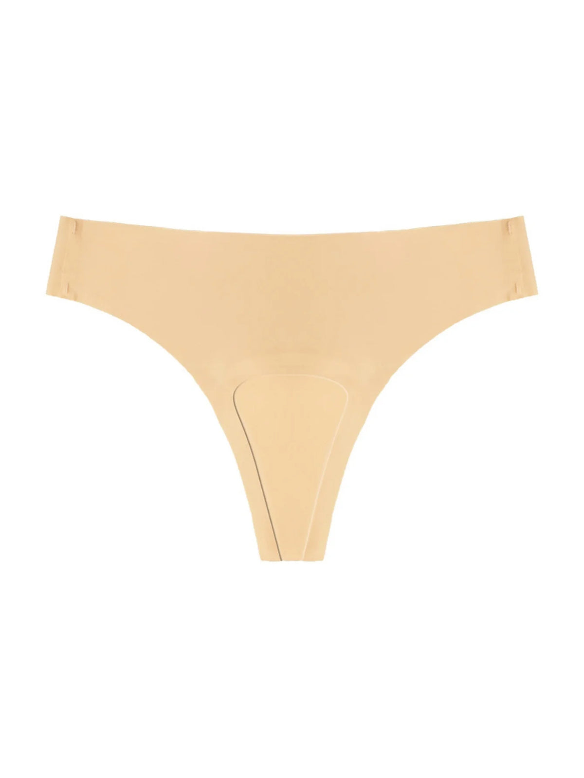 3 Pack Women Low‑Rise Seamless  Underwear Invisible No Show Smooth Anti‑Chafing Comfort Panties for Yoga Fitness Sports Daily Intimates
