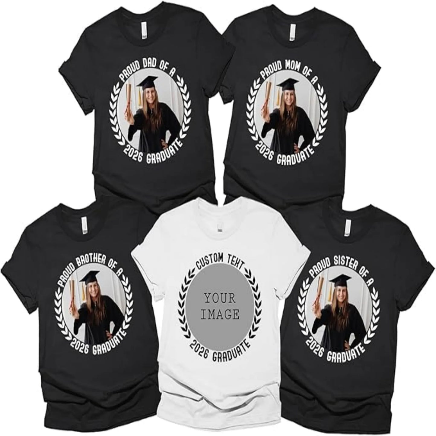 Proud Family Graduate Shirt Custom Photo For Student