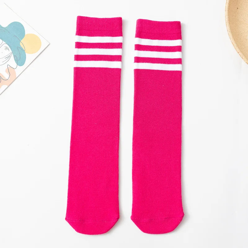 Knee High Unisex Kids Socks For School Uniforms Everyday