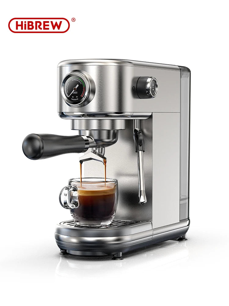 HiBREW H10B 20Bar Semi Automatic Espresso Machine With Temperature Control