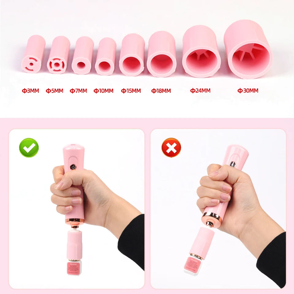 Aguud Electric Eyelash Glue Shaker For Nail Polish Tattoo Ink Pigment