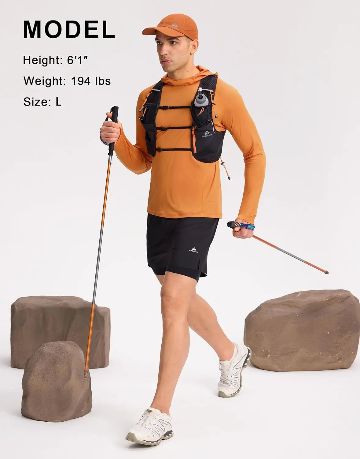 Pioneer Camp Sun Hoodie Men Ultra Lightweight Long Sleeve