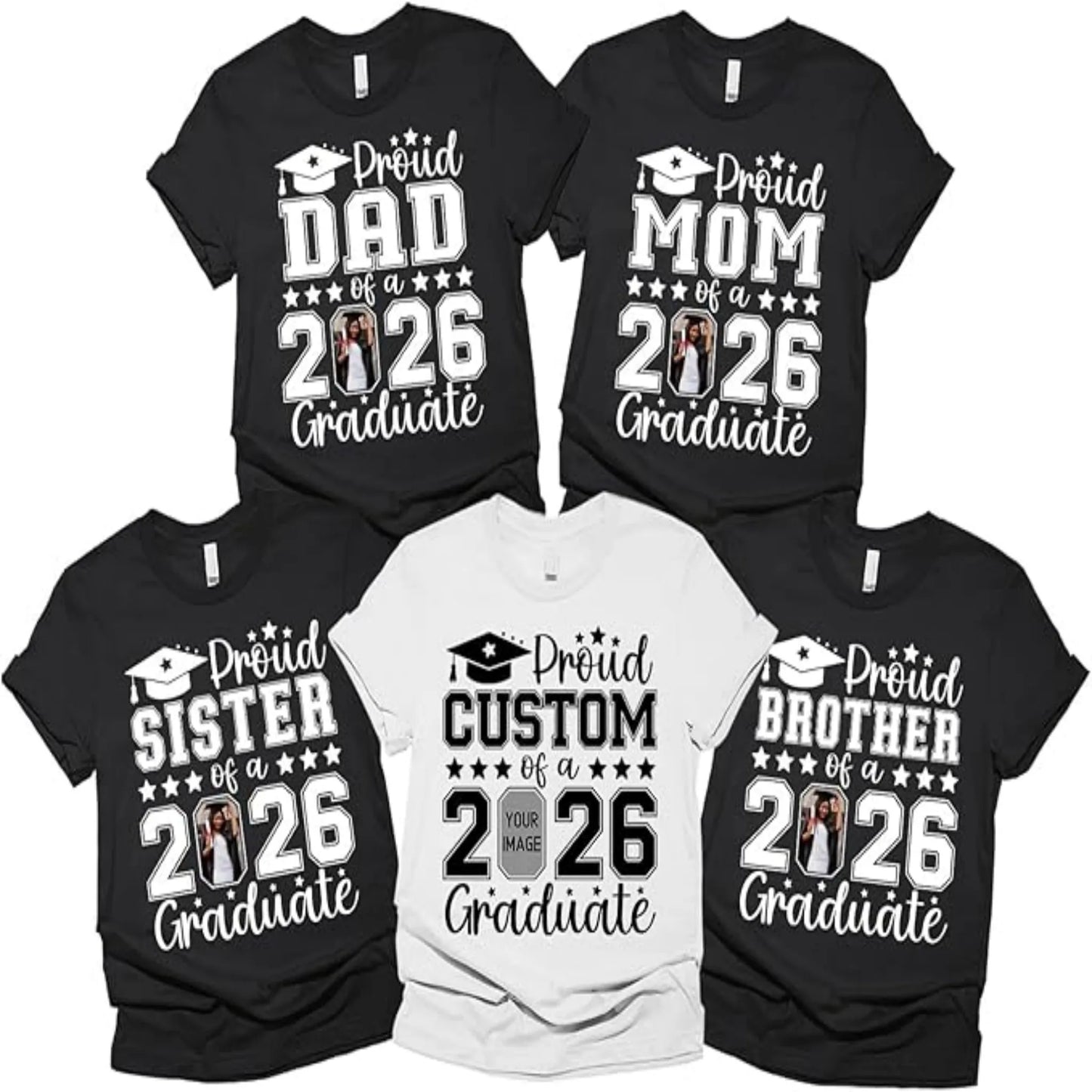 Proud Family Graduate Shirt Custom Photo For Student