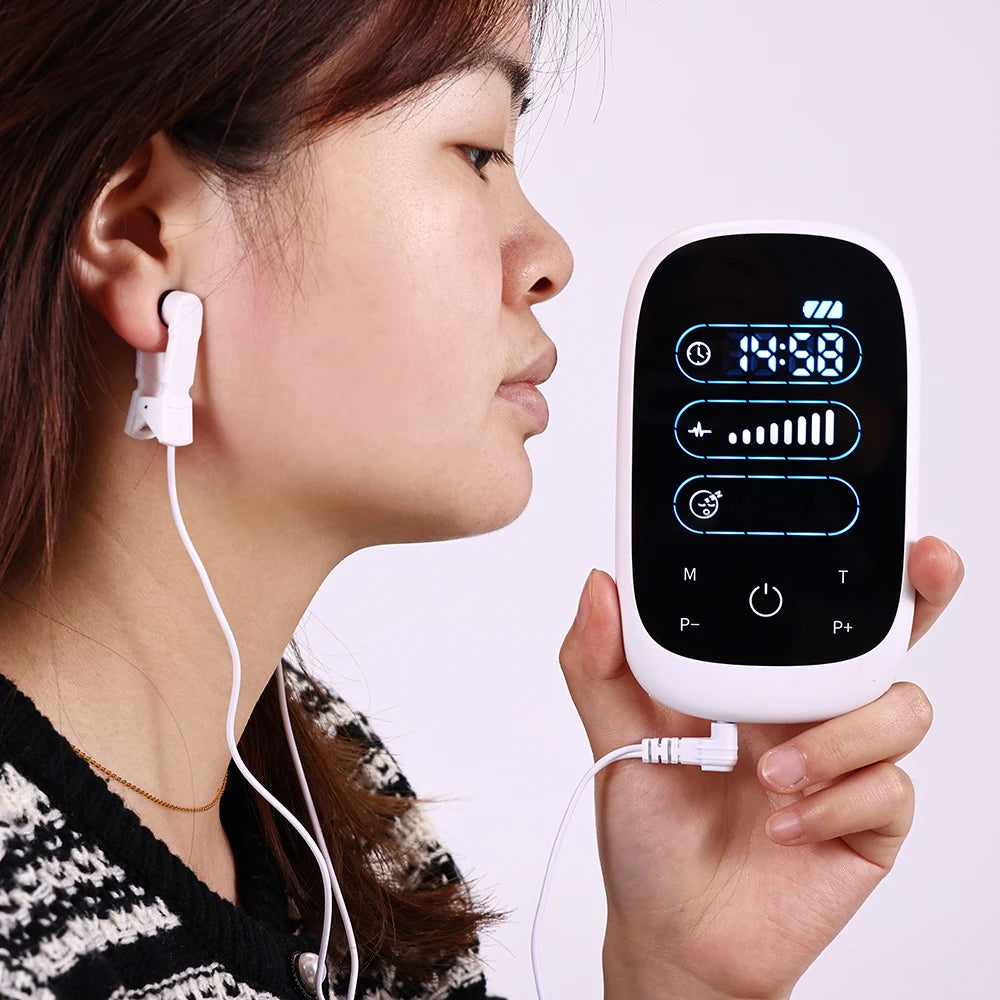 ATANG CES Insomnia Sleep Therapy Device Cranial Electrotherapy Stimulation