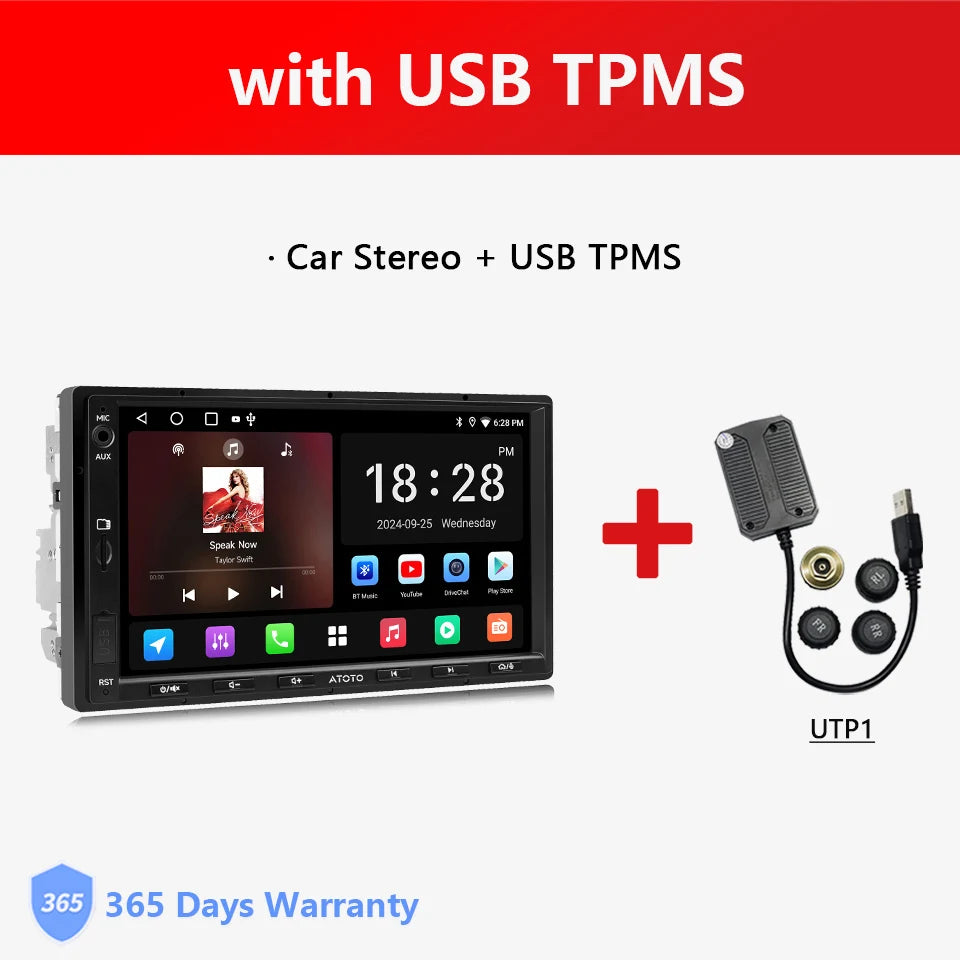ATOTO Android Car Stereo A5L CarPlay Compatible High Resolution