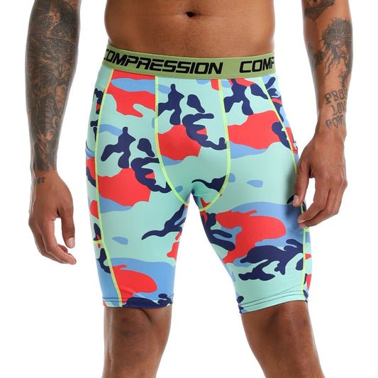 Jeephoo Men's Athletic Compression Shorts Lightweight