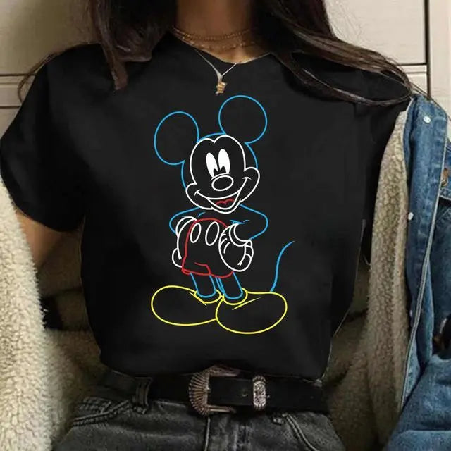 Disney Minnie Mouse Unisex Cotton Family Matching T Shirt