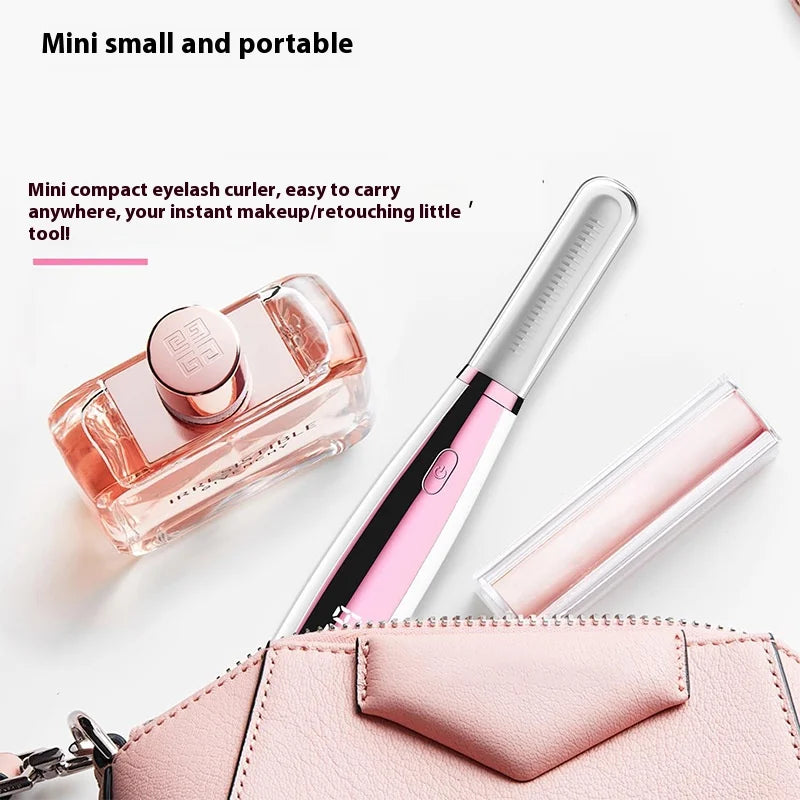 Electric Heated Lash Curler USB Rechargeable Eyelash Kit Portable