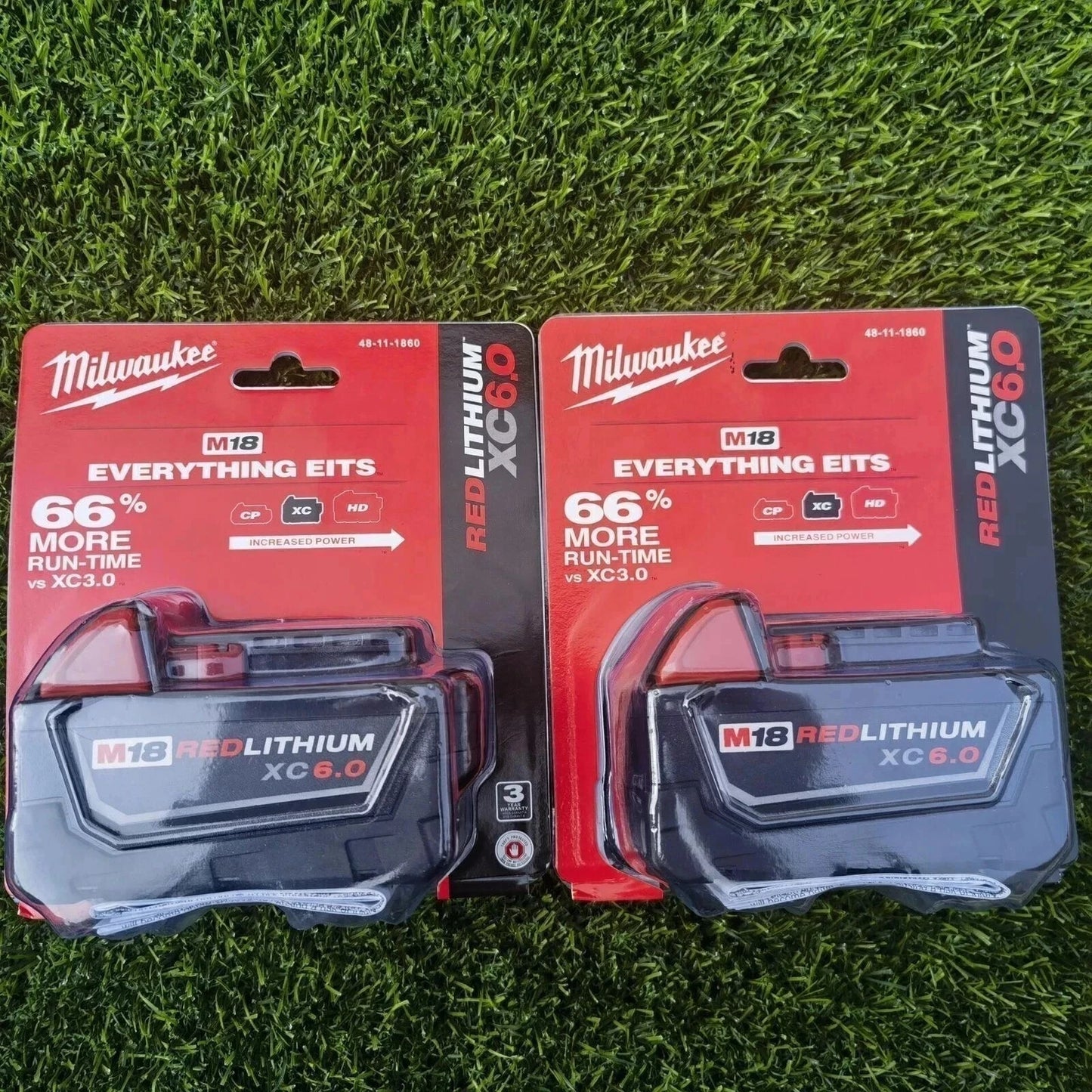 Milwaukee 18V 6.0Ah Battery Pack 48-11-1860 M18 XC