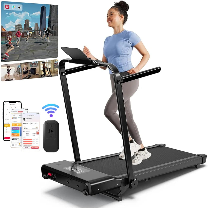 Superun Walking Pad Treadmill Under Desk With 9 Percent Incline