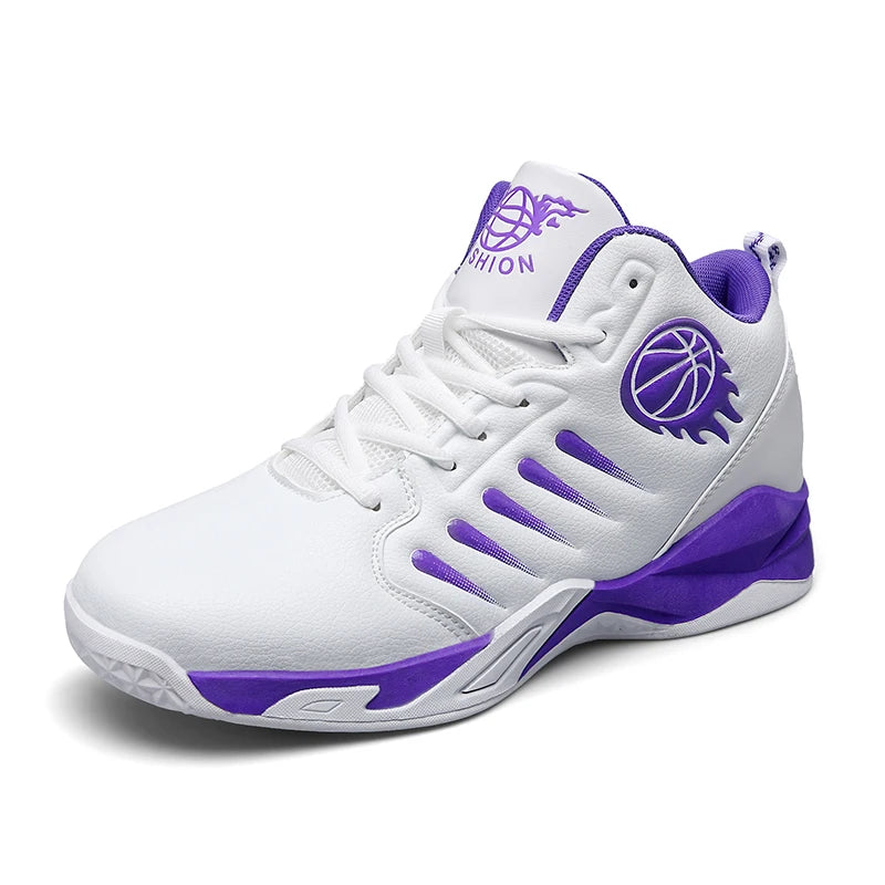 Louis Kadhrcn Mens Basketball Shoes Breathable Non Slip Sneakers