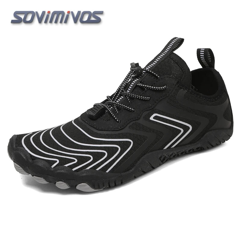 SOVIMIVOS Barefoot Trail Shoes Men Women Hiking Water Shoes