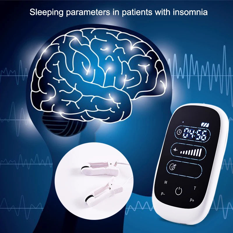 ATANG CES Insomnia Sleep Therapy Device Cranial Electrotherapy Stimulation