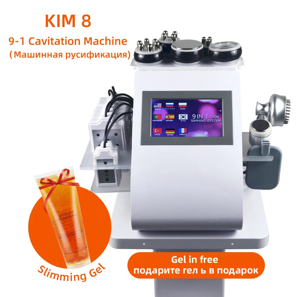 Missheart 9 In 1 Cavitation Ultrasonic Weight Loss Massager
