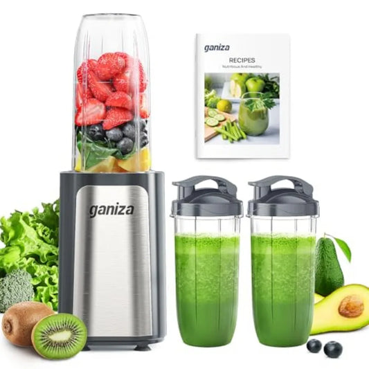 14 Piece Personal Blender Set With 3 Portable Cups For Shakes And Smoothies
