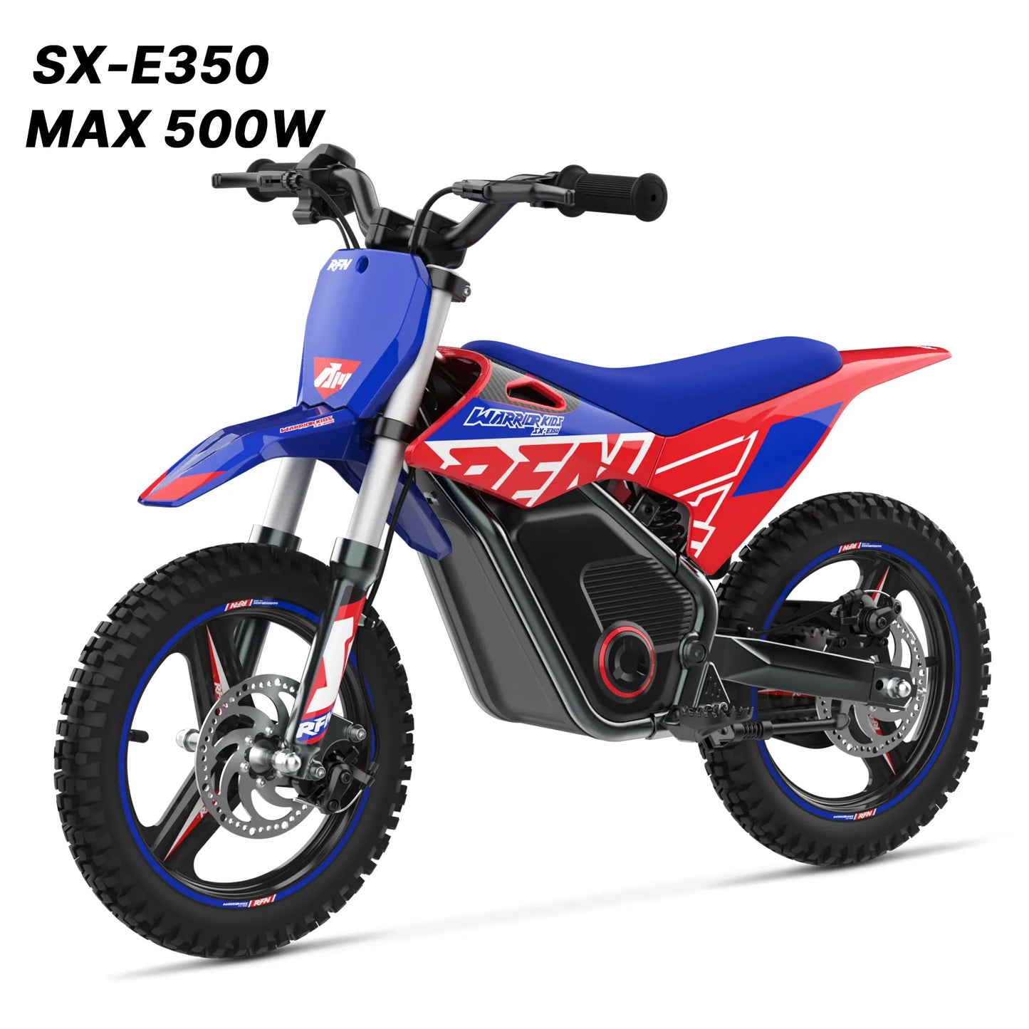 RFN Warrior Kids Electric Dirt Bike Off Road Motorcycle For Ages 4 To 8