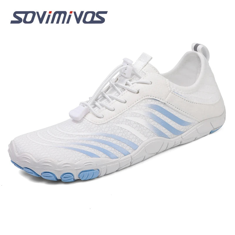 SOVIMIVOS Barefoot Trail Shoes Men Women Hiking Water Shoes