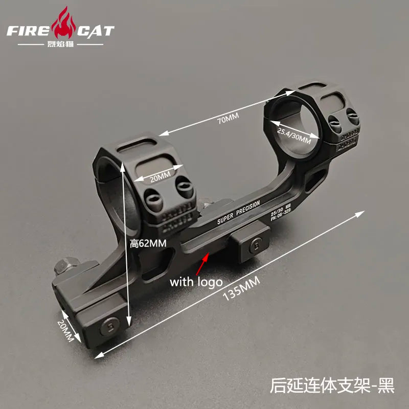 Rifle Scope Cantilever Mount Rings for AR15 Picatinny Rail