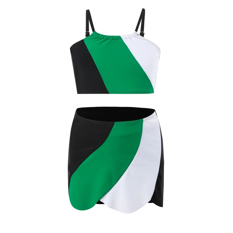 Cathery Mother And Daughter Matching Swimwear Set For Family Beach
