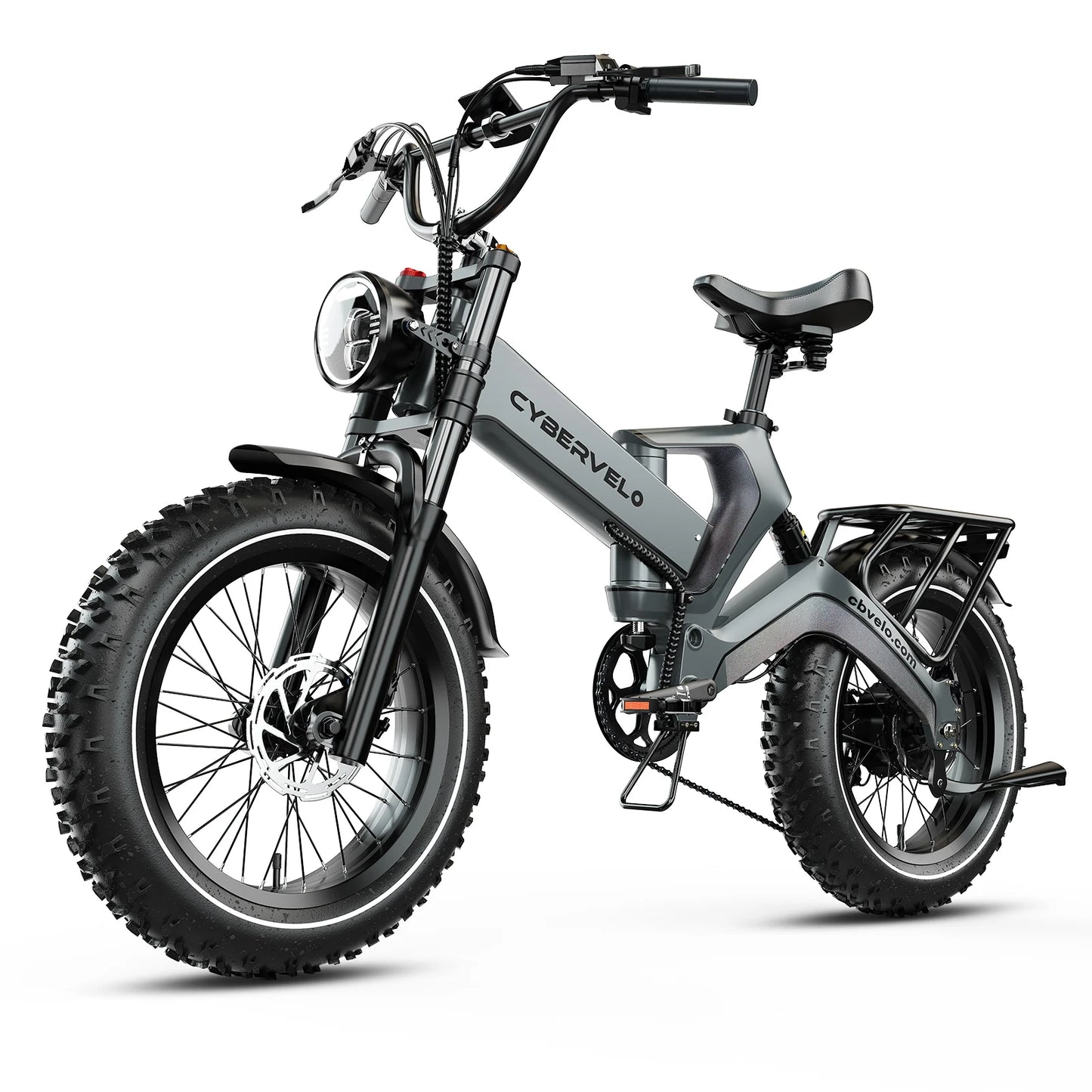 CYBERVELO EK6 Fat Tire 2000W Foldable EBike With 48V Battery