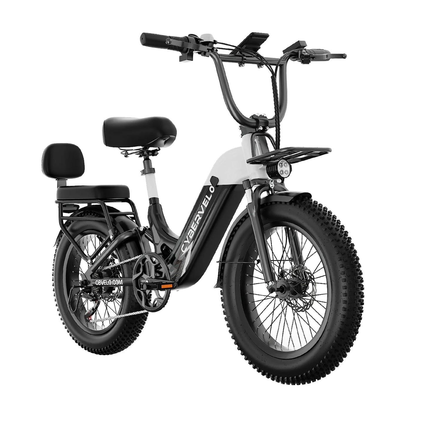 CYBERVELO EK12 Electric Bike 1500W Peak 20Ah Battery 80 Miles