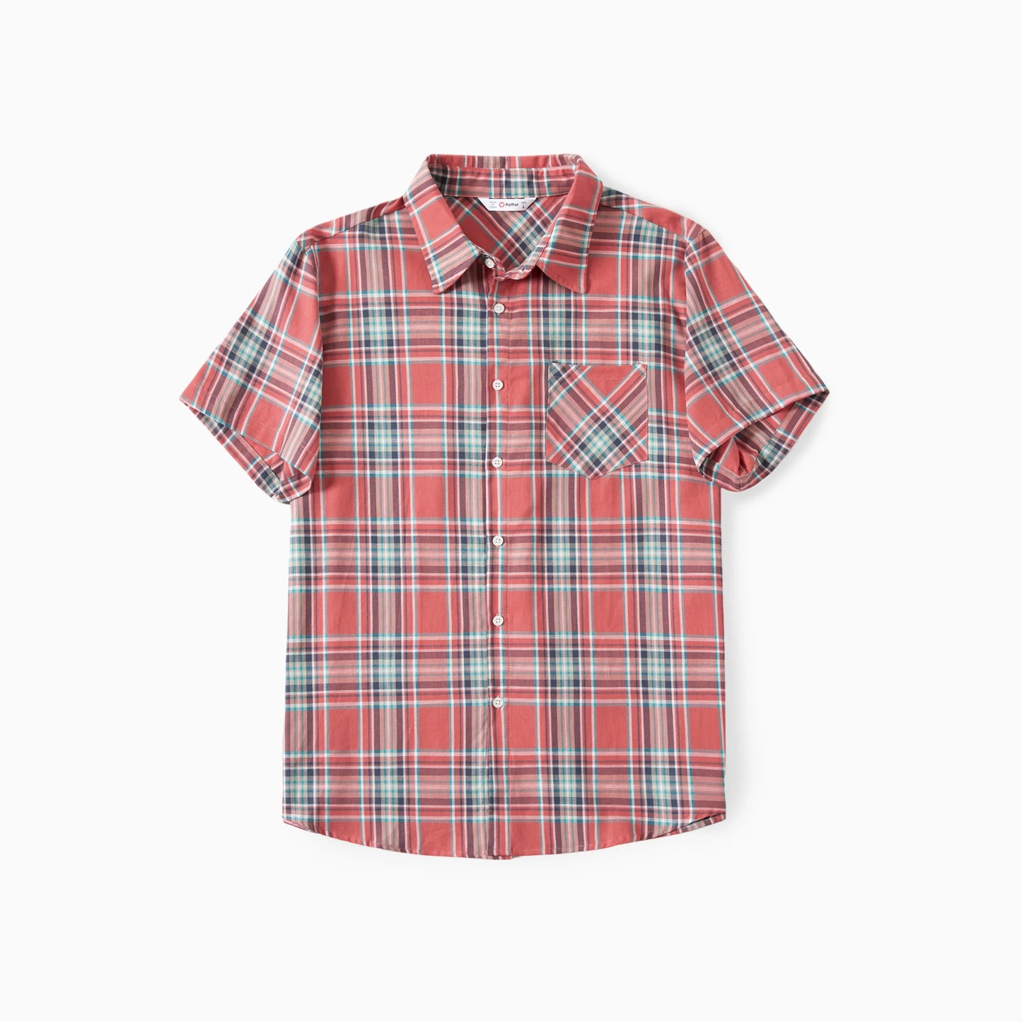 PATPAT Family Matching Plaid Shirt and Dress Sets for Kids